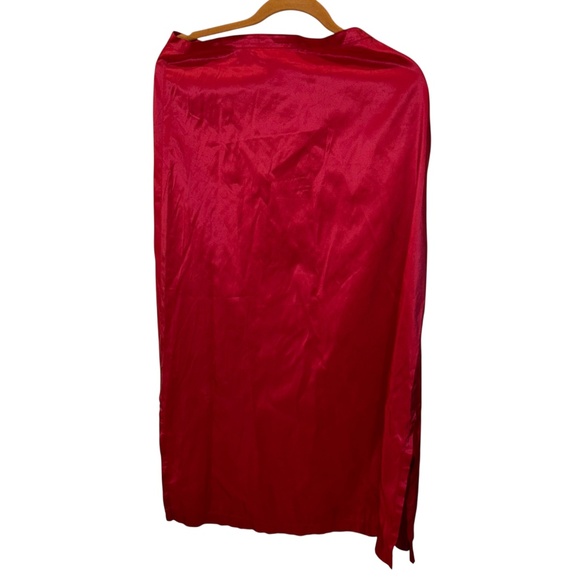 Dosa Dresses & Skirts - DOSA Bergdorf Goodman 100% silk cranberry red straight skirt 2 M
